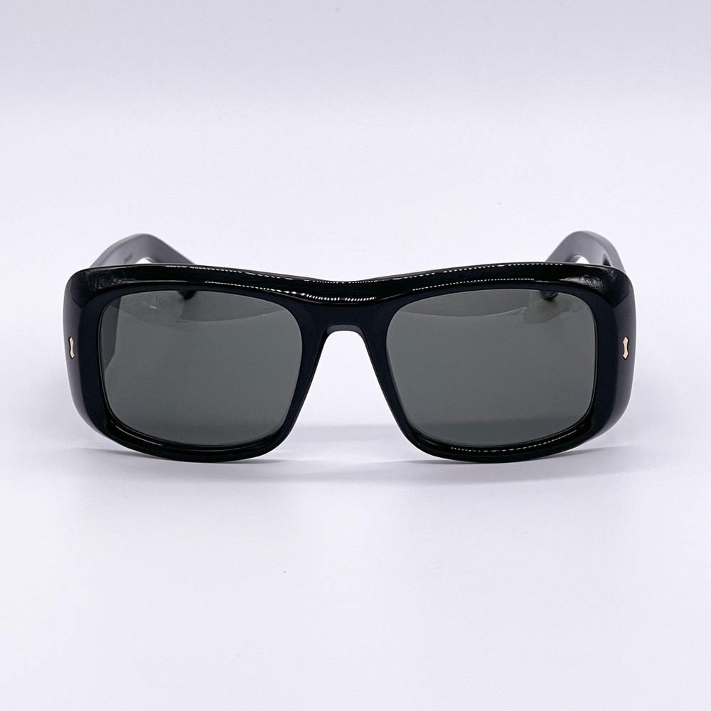 NEW GUCCI GG1080S 001 OVERSIZED SUNGLASSES GUCCI GG1080S BLACK EYEWEAR - Picture 2 of 12